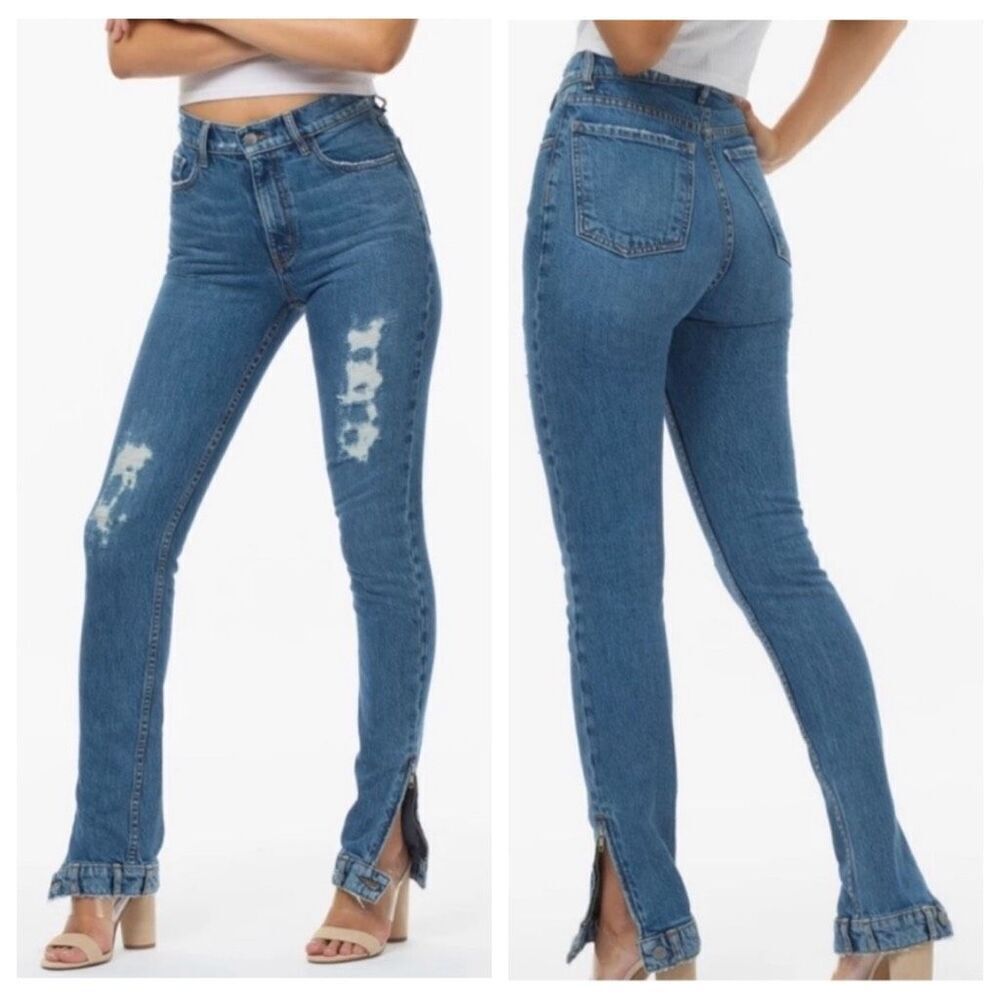 Revice Denim Farrah Medium Wash Jeans Size 28